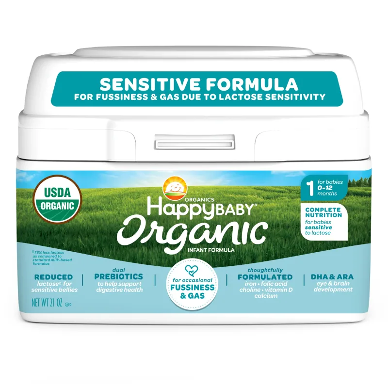 Happy Baby Organic Sensitive, Happy Baby Organic