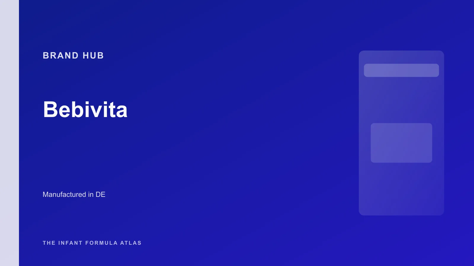 Bebivita brand hub hero