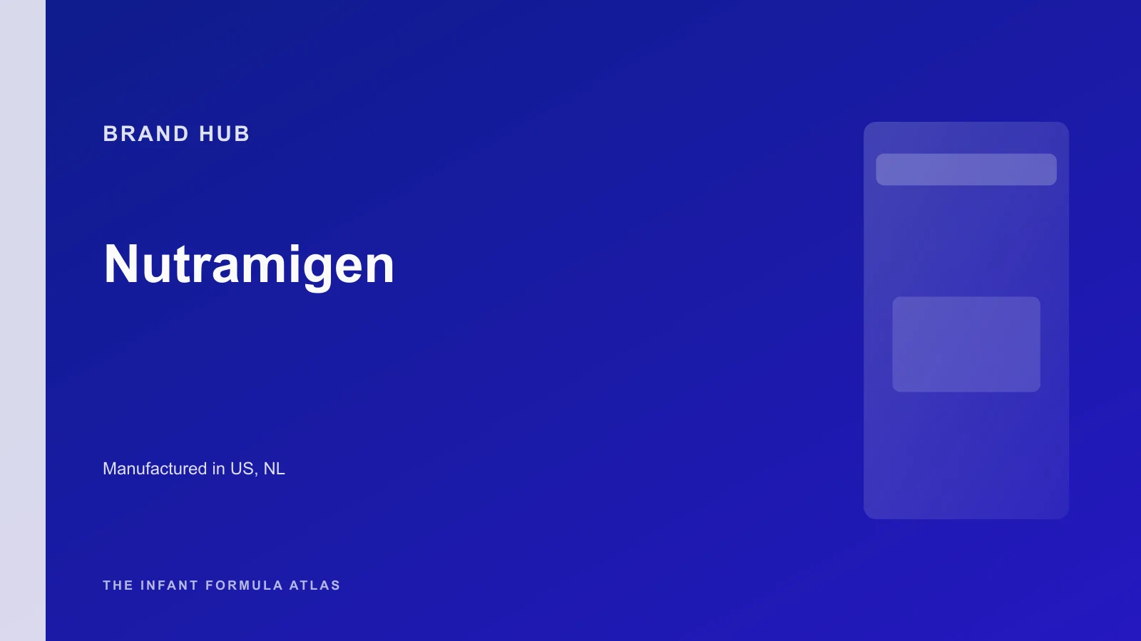 Nutramigen brand hub hero