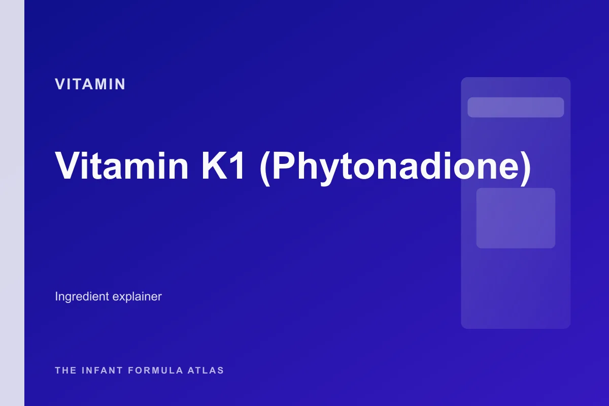 Vitamin K1 (Phytonadione)